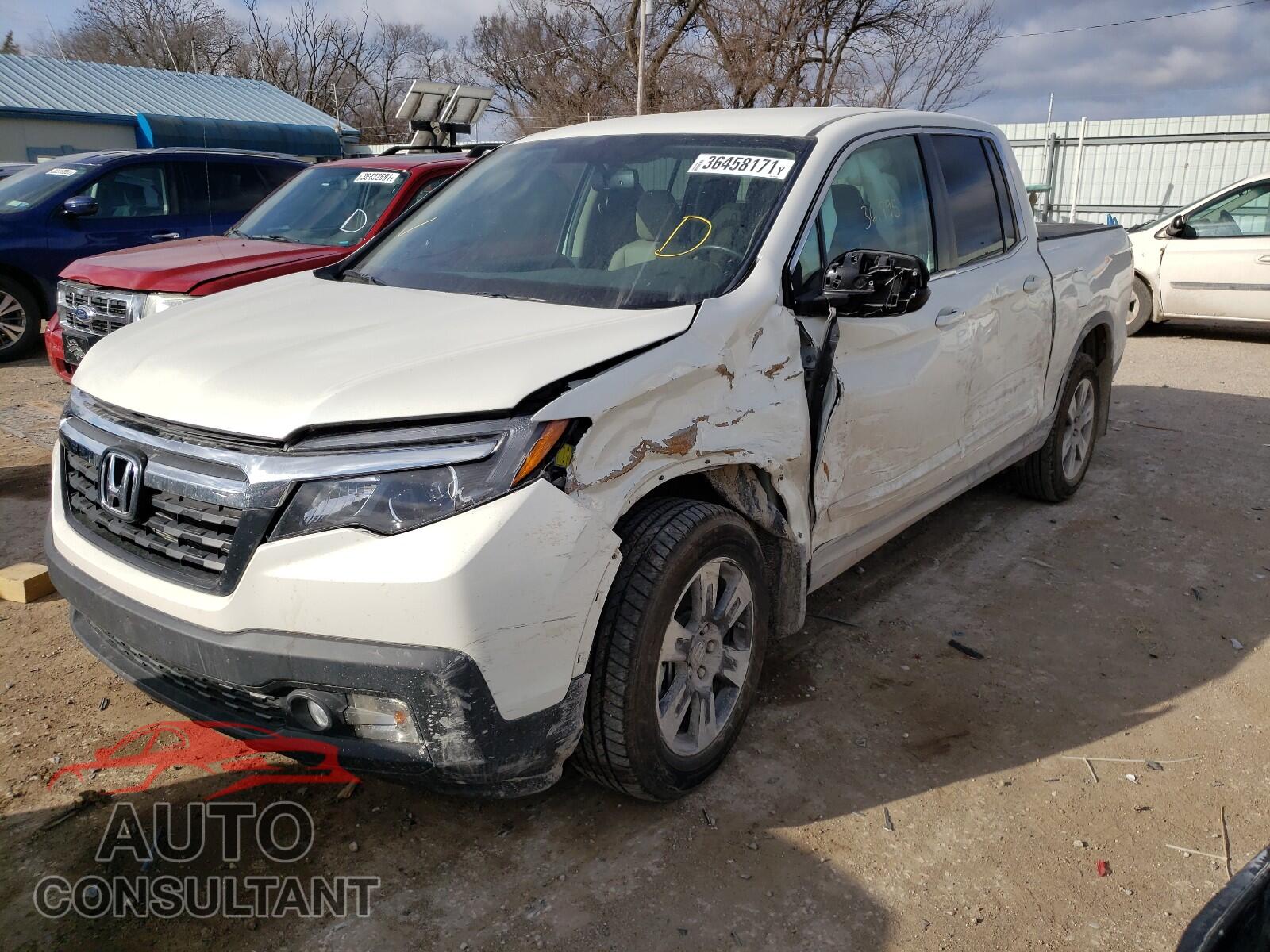 HONDA RIDGELINE 2017 - 5FPYK3F62HB026534