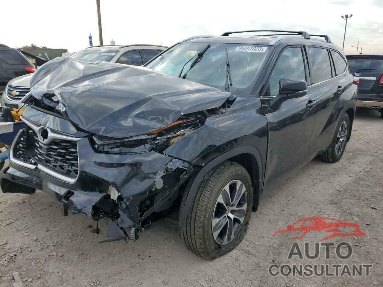 TOYOTA HIGHLANDER 2020 - 5TDGZRBH0LS034243