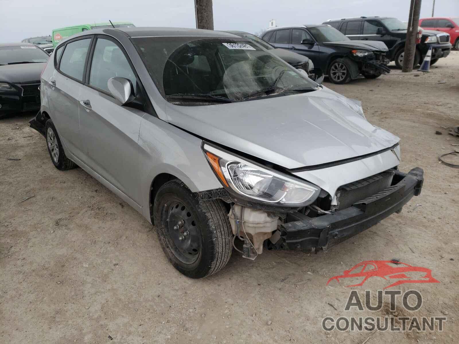 HYUNDAI ACCENT 2017 - KMHCT5AE8HU315933