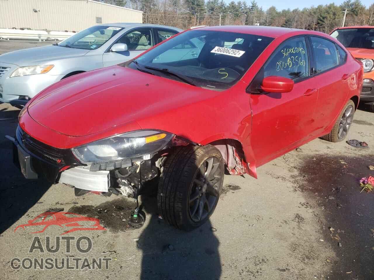DODGE DART 2016 - 1C3CDFBBXGD515873