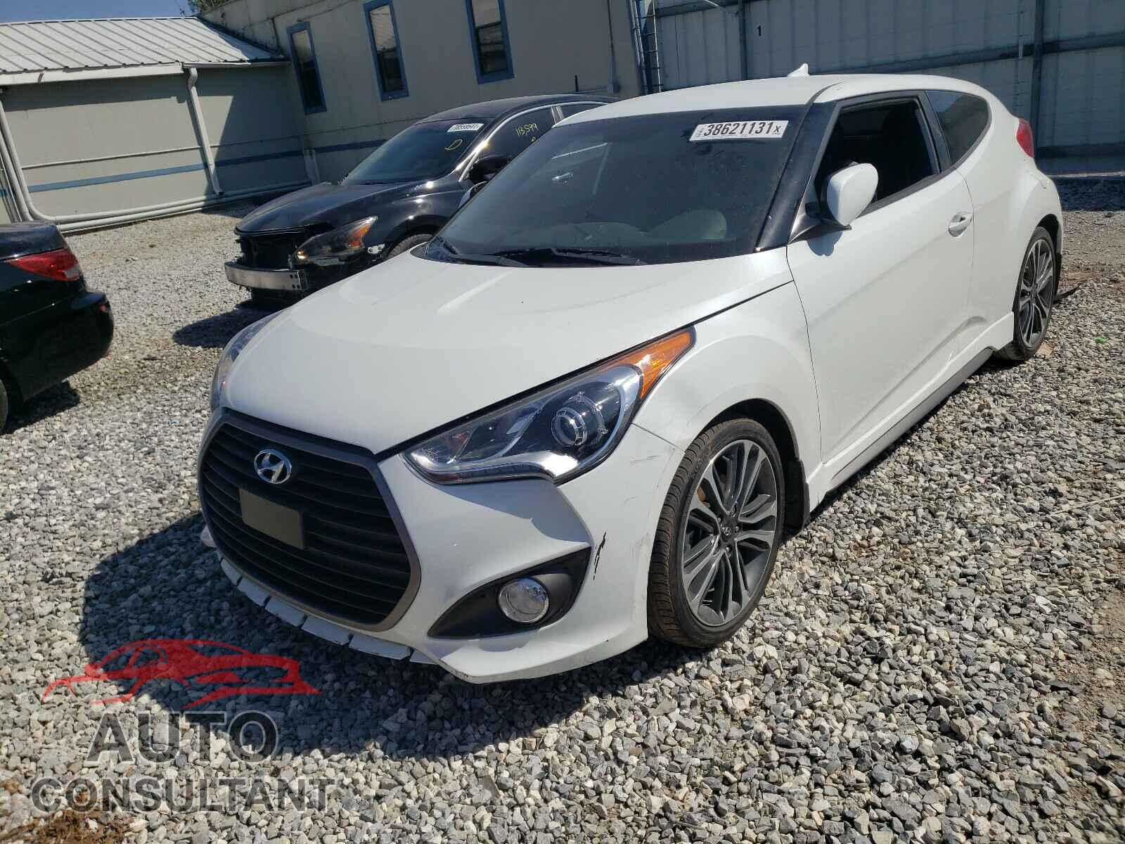 HYUNDAI VELOSTER 2017 - KMHTC6AEXHU309993