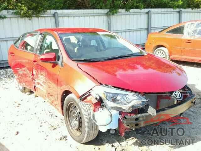 TOYOTA COROLLA 2016 - 2T1BURHE2GC592289