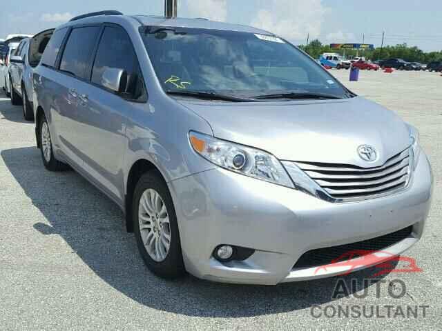 TOYOTA SIENNA 2017 - 5TDYZ3DC4HS798607