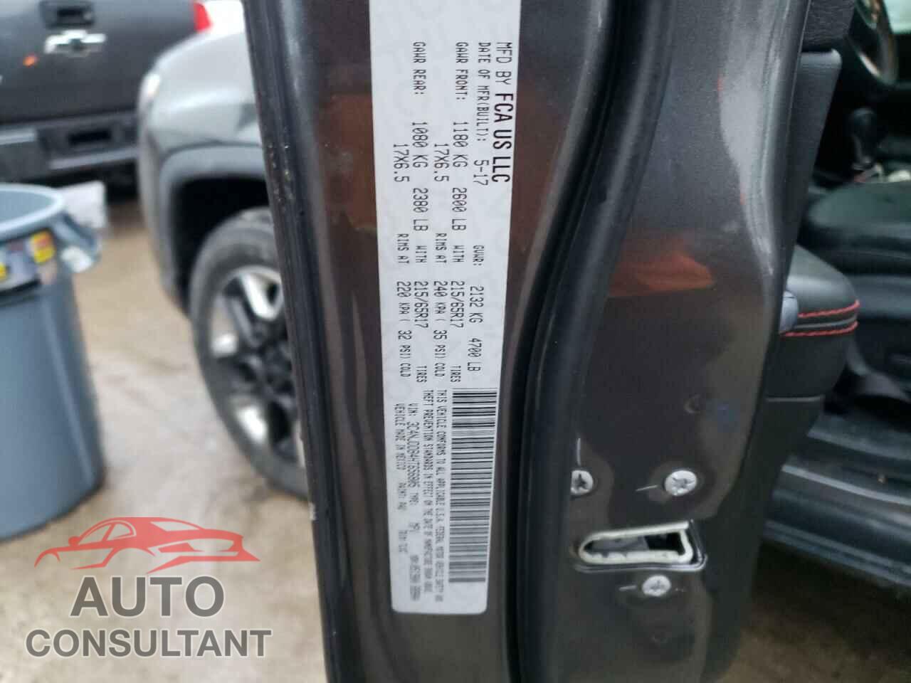 JEEP COMPASS 2017 - 3C4NJDDB4HT656805