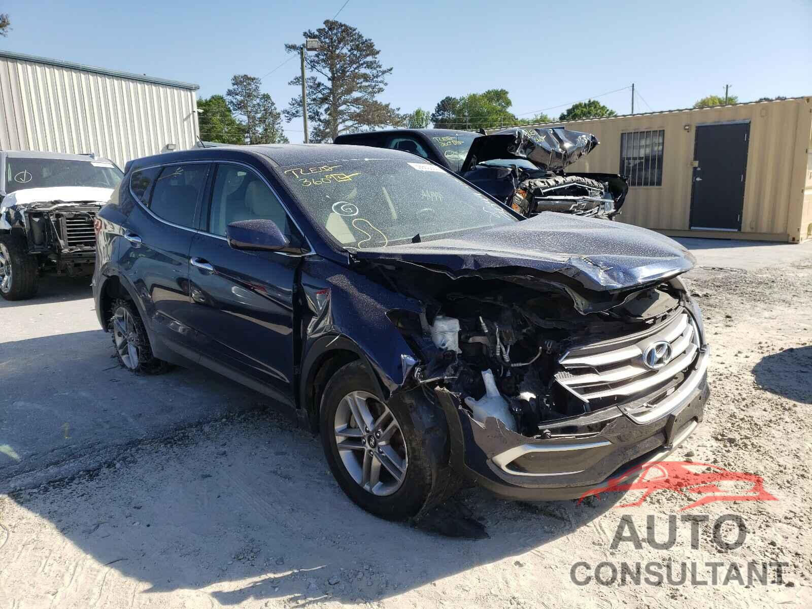 HYUNDAI SANTA FE 2018 - 5XYZT3LB9JG573049