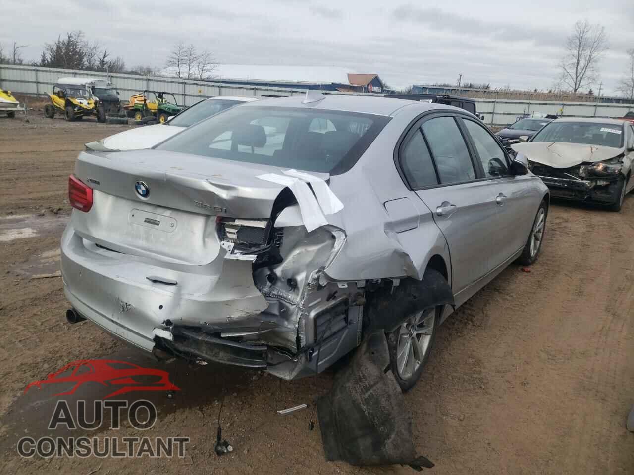 BMW 3 SERIES 2017 - WBA8E5G36HNU44402