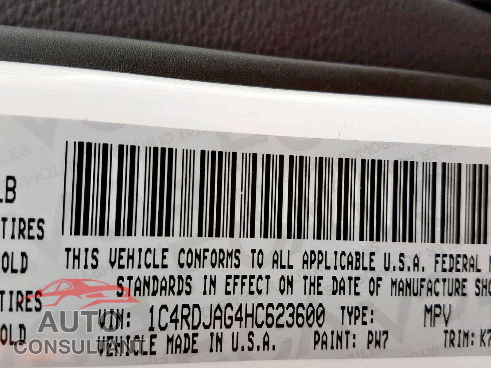 DODGE DURANGO SX 2017 - 5N1DR2BM0LC588032