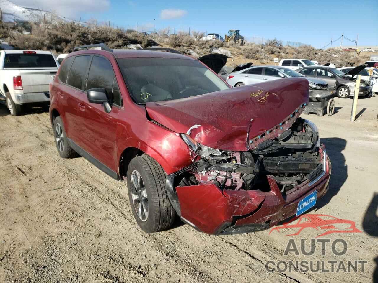 SUBARU FORESTER 2018 - JF2SJABC8JH537142