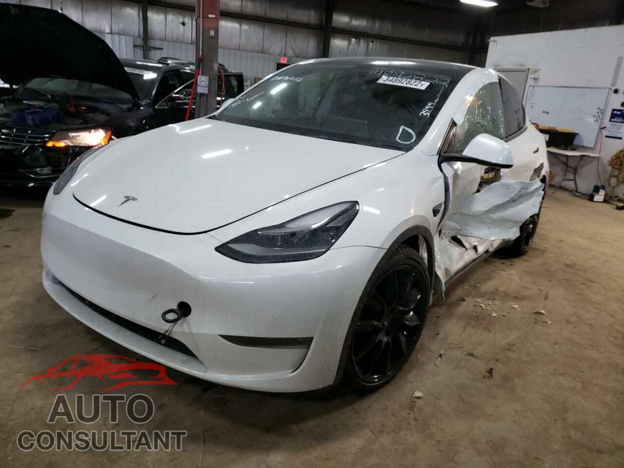 TESLA MODEL Y 2021 - 5YJYGDEF7MF295110