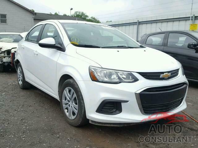 CHEVROLET SONIC 2017 - 1G1JB5SG3H4162580