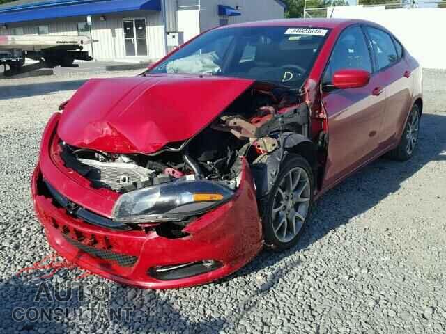 DODGE DART 2015 - 1C3CDFBB1FD116395