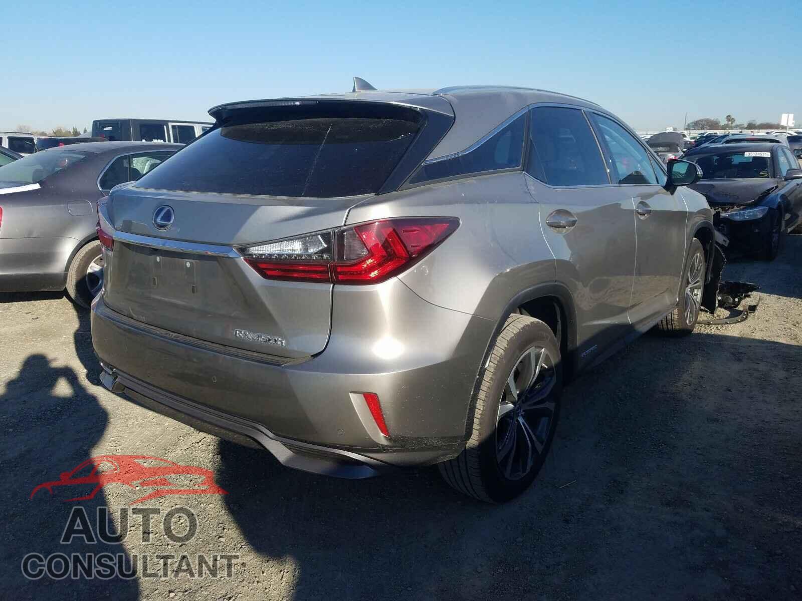 LEXUS RX450 2017 - 2T2BGMCA4HC016540