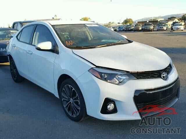 TOYOTA COROLLA 2016 - 5YFBURHE4GP470193