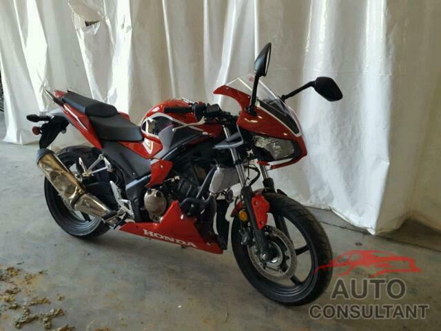HONDA CBR CYCLE 2017 - MLHNC5150H5300315