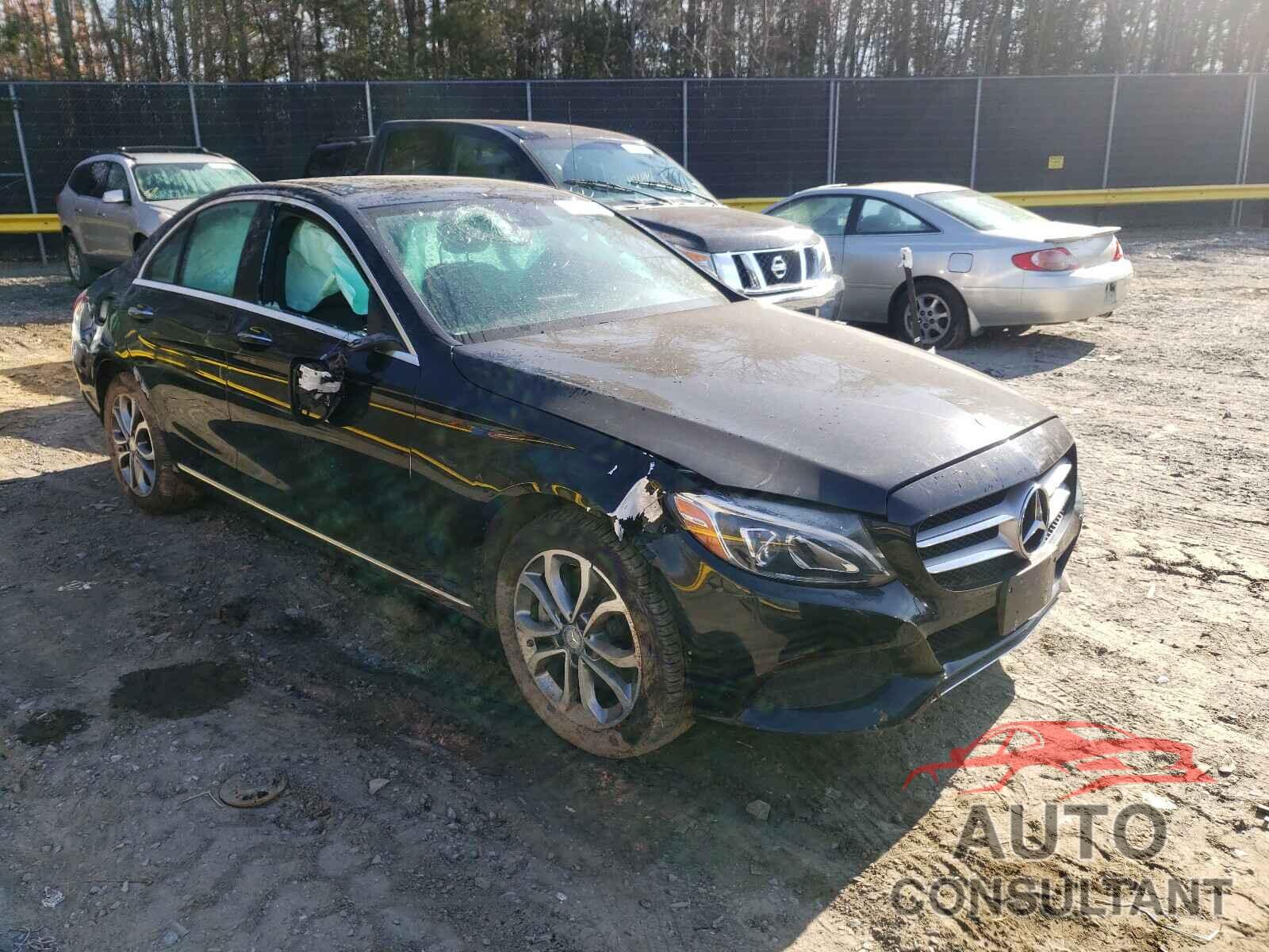 MERCEDES-BENZ C CLASS 2017 - WDDWF4KB7HR235359