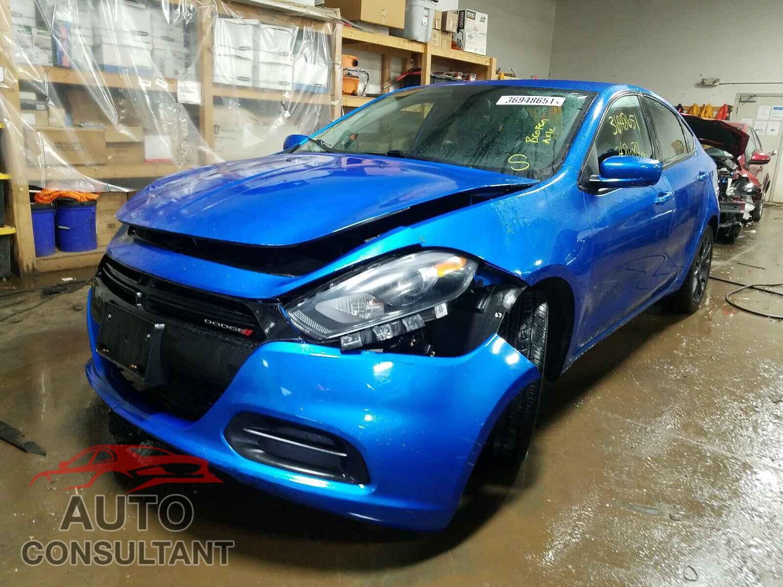 DODGE DART 2016 - 1C3CDFAA5GD591946