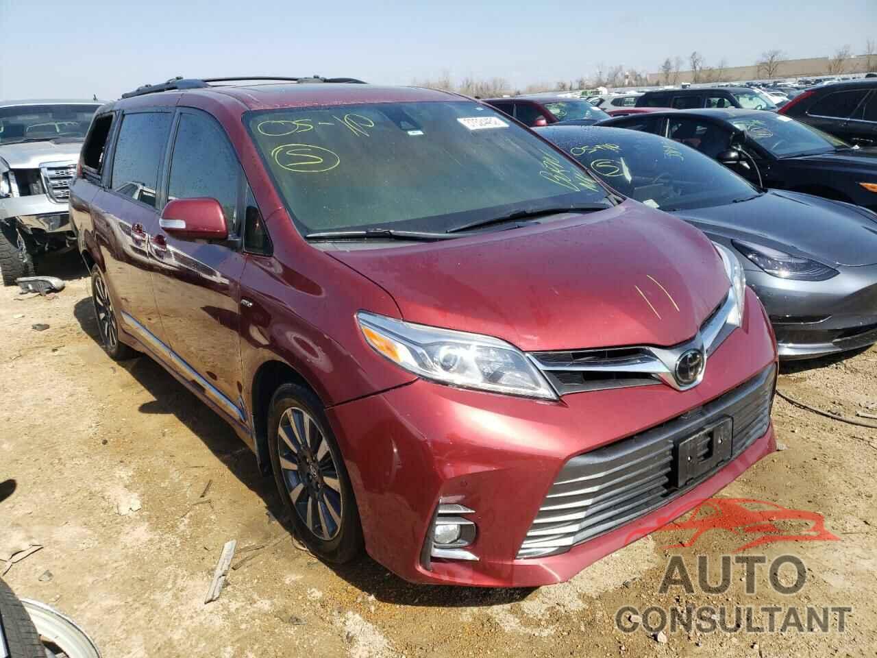 TOYOTA SIENNA 2018 - 5TDDZ3DC6JS197431