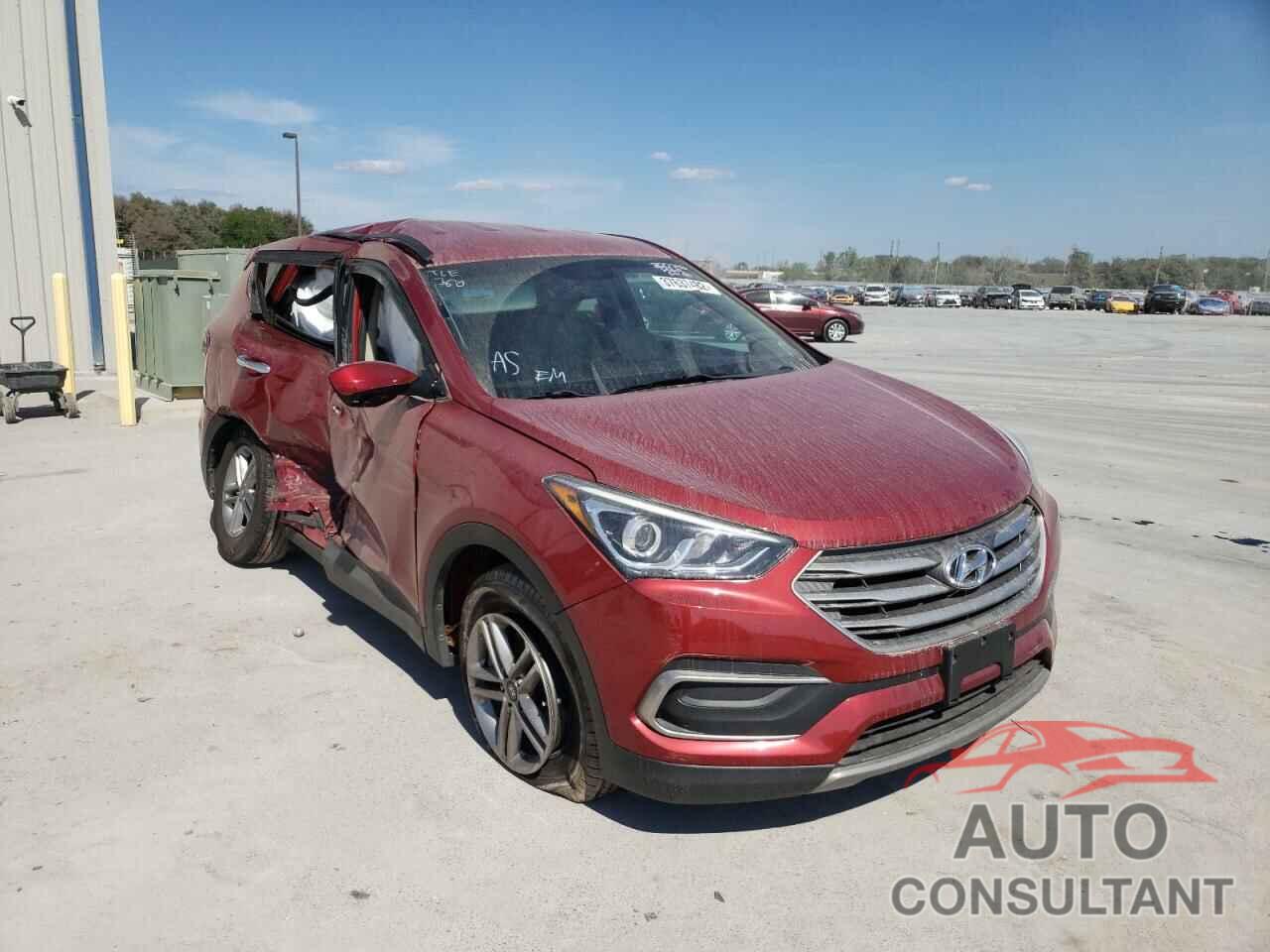 HYUNDAI SANTA FE 2018 - 5XYZT3LB7JG527056