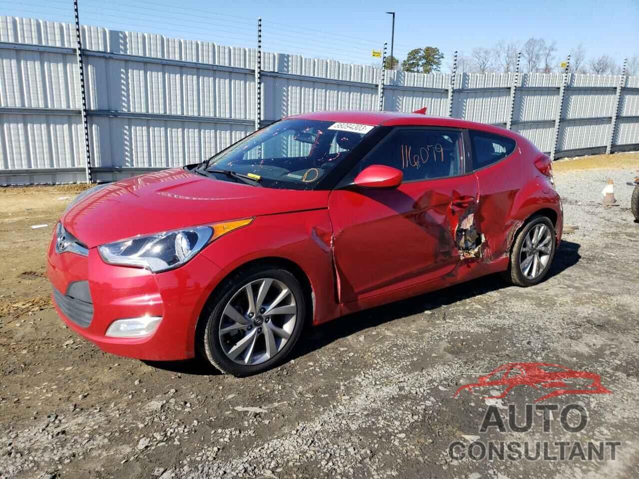 HYUNDAI VELOSTER 2017 - KMHTC6AD0HU304969