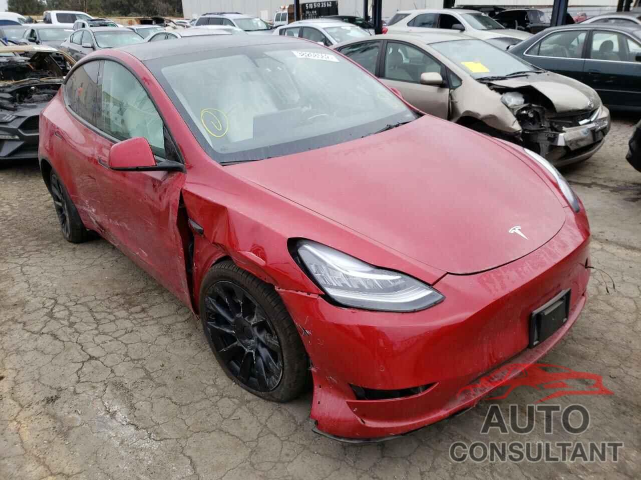 TESLA MODEL Y 2021 - 5YJYGDEE0MF189265