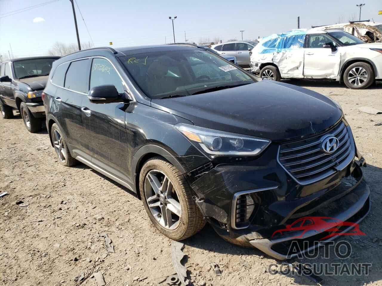 HYUNDAI SANTA FE 2018 - KM8SR4HF9JU280361