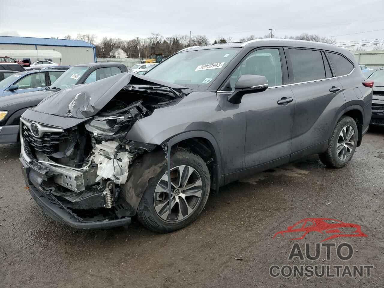 TOYOTA HIGHLANDER 2021 - 5TDGZRBH1MS125216