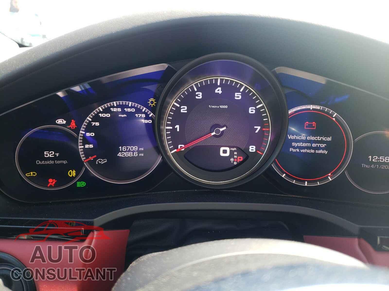PORSCHE CAYENNE 2019 - WP1AB2AY3KDA60881