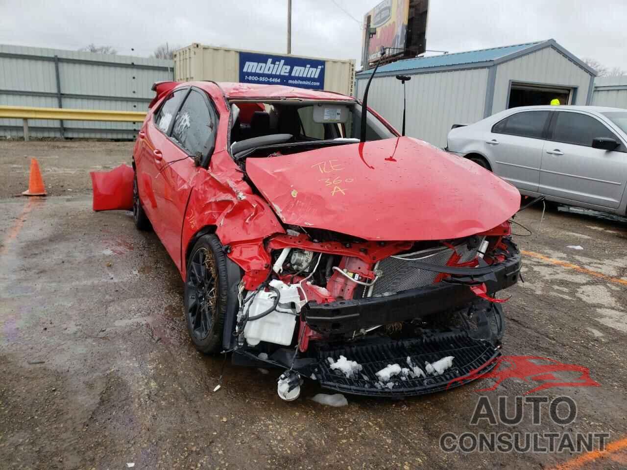 TOYOTA COROLLA 2016 - 2T1BURHEXGC597577