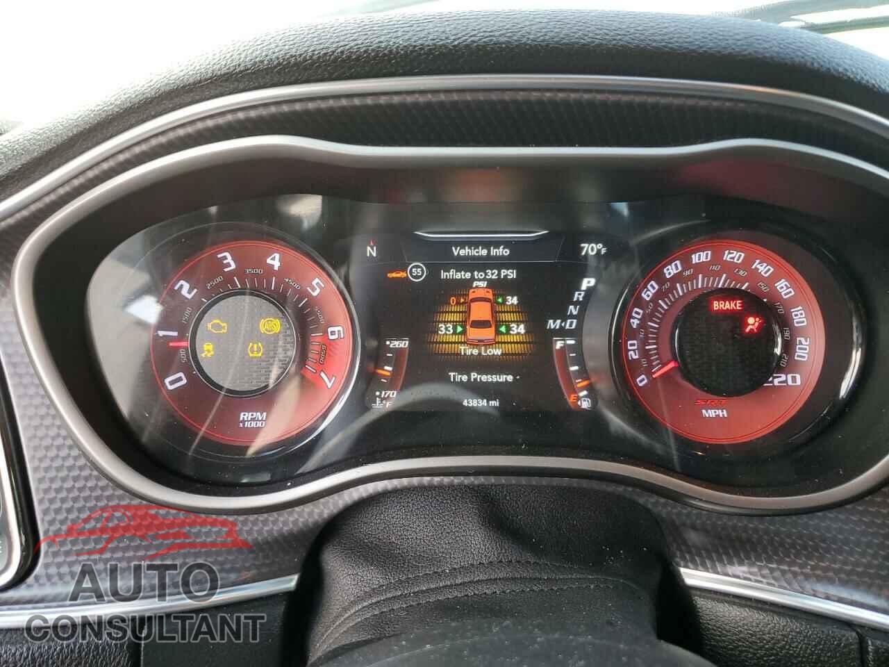 DODGE CHALLENGER 2019 - 2C3CDZL96KH701306