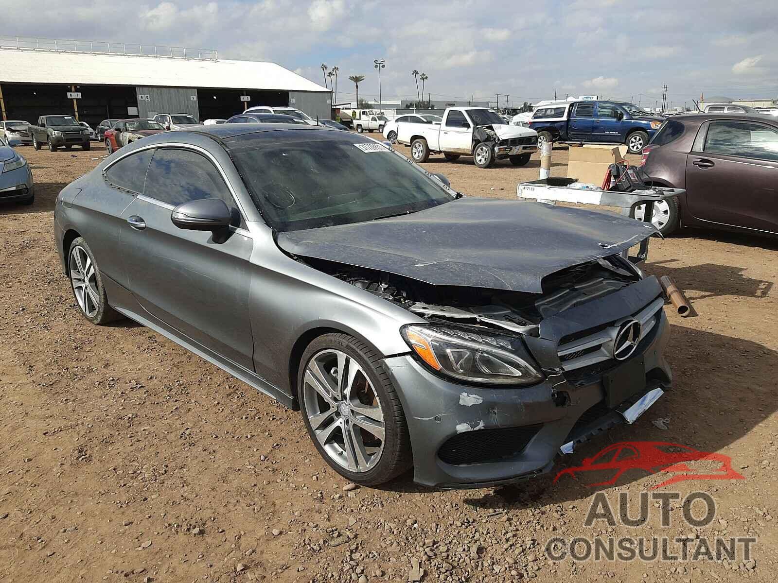 MERCEDES-BENZ C CLASS 2017 - WDDWJ4KB3HF346345