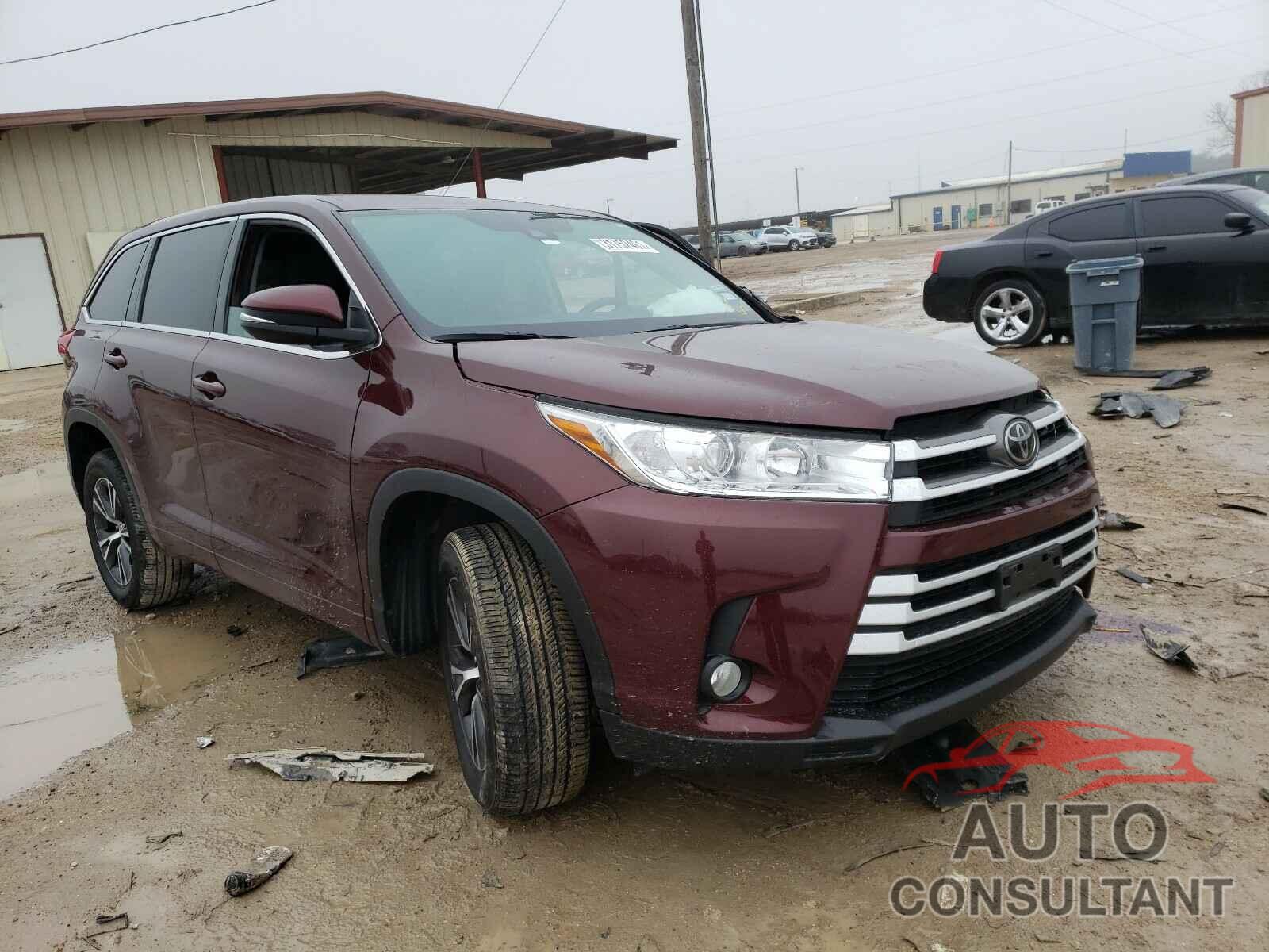 TOYOTA HIGHLANDER 2018 - 5TDZZRFH5JS251903