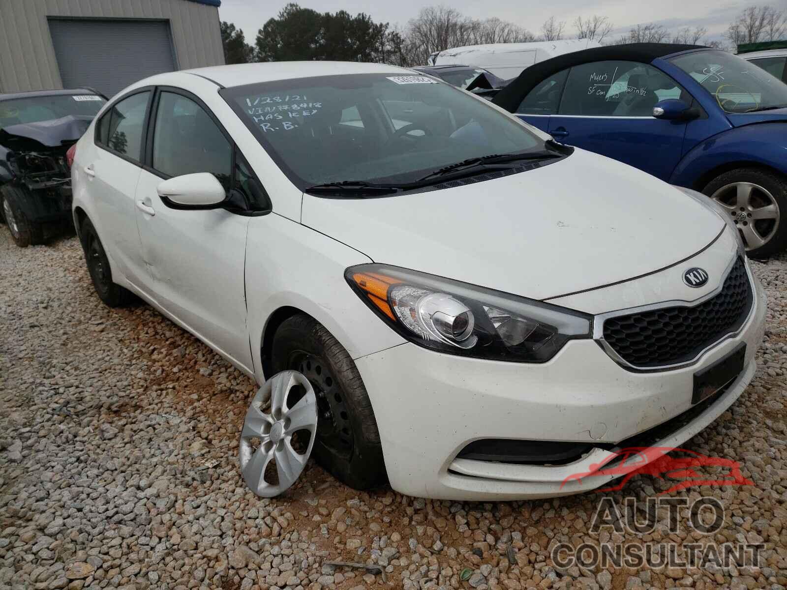 KIA FORTE 2016 - KNAFK4A64G5468418
