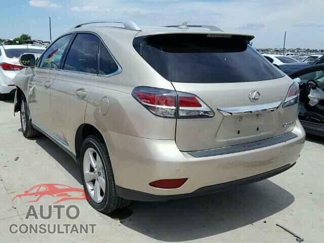 LEXUS RX350 2013 - 2T2BK1BA7DC173522