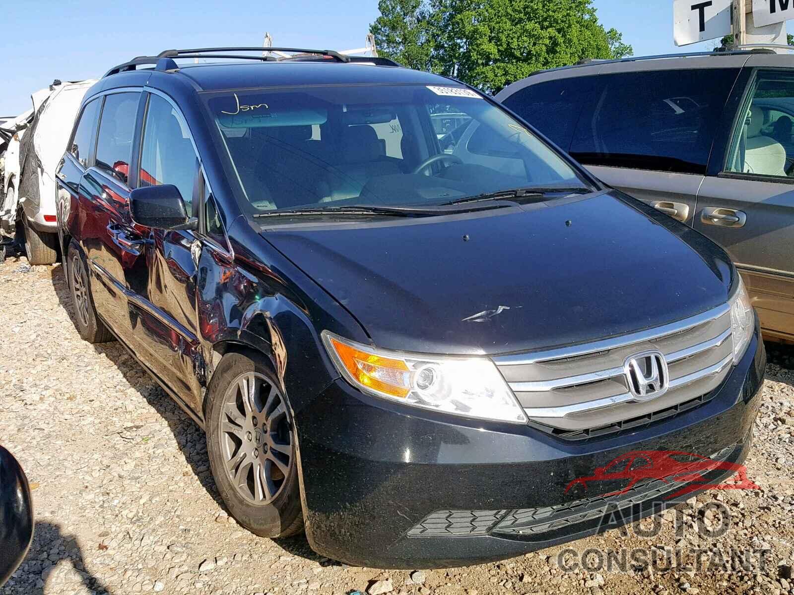 HONDA ODYSSEY EX 2012 - 5FNRL5H47CB033554