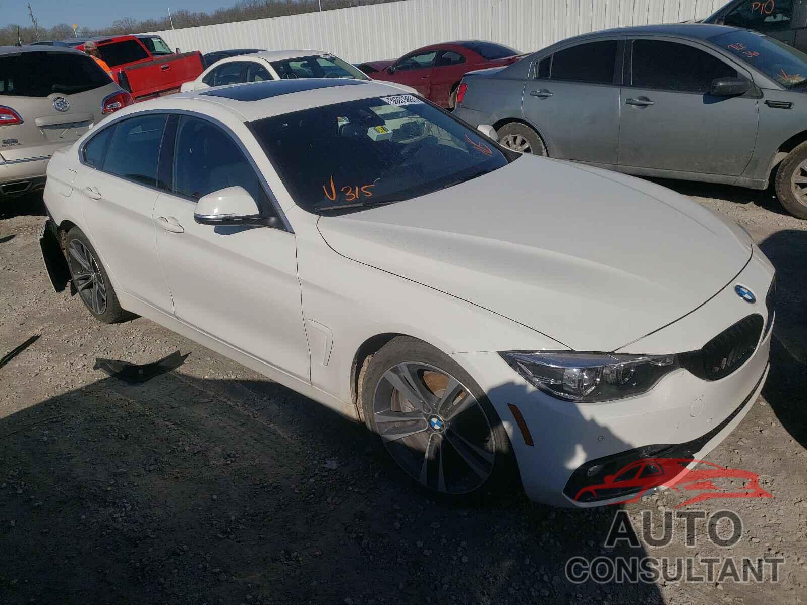 BMW 4 SERIES 2020 - WBA4J1C04LCE34778