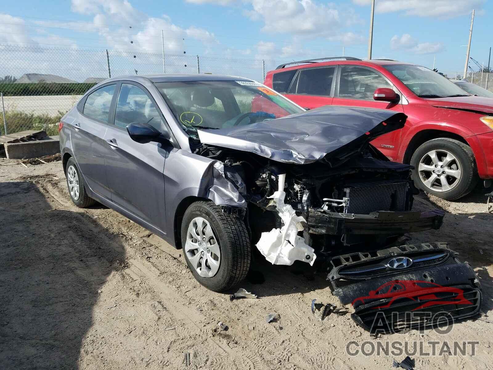 HYUNDAI ACCENT 2016 - KMHCT4AE6GU000492