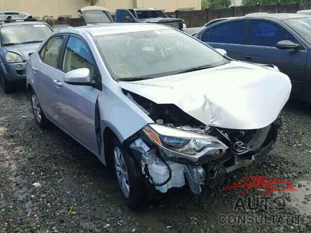 TOYOTA COROLLA 2016 - 2T1BURHE0GC490778