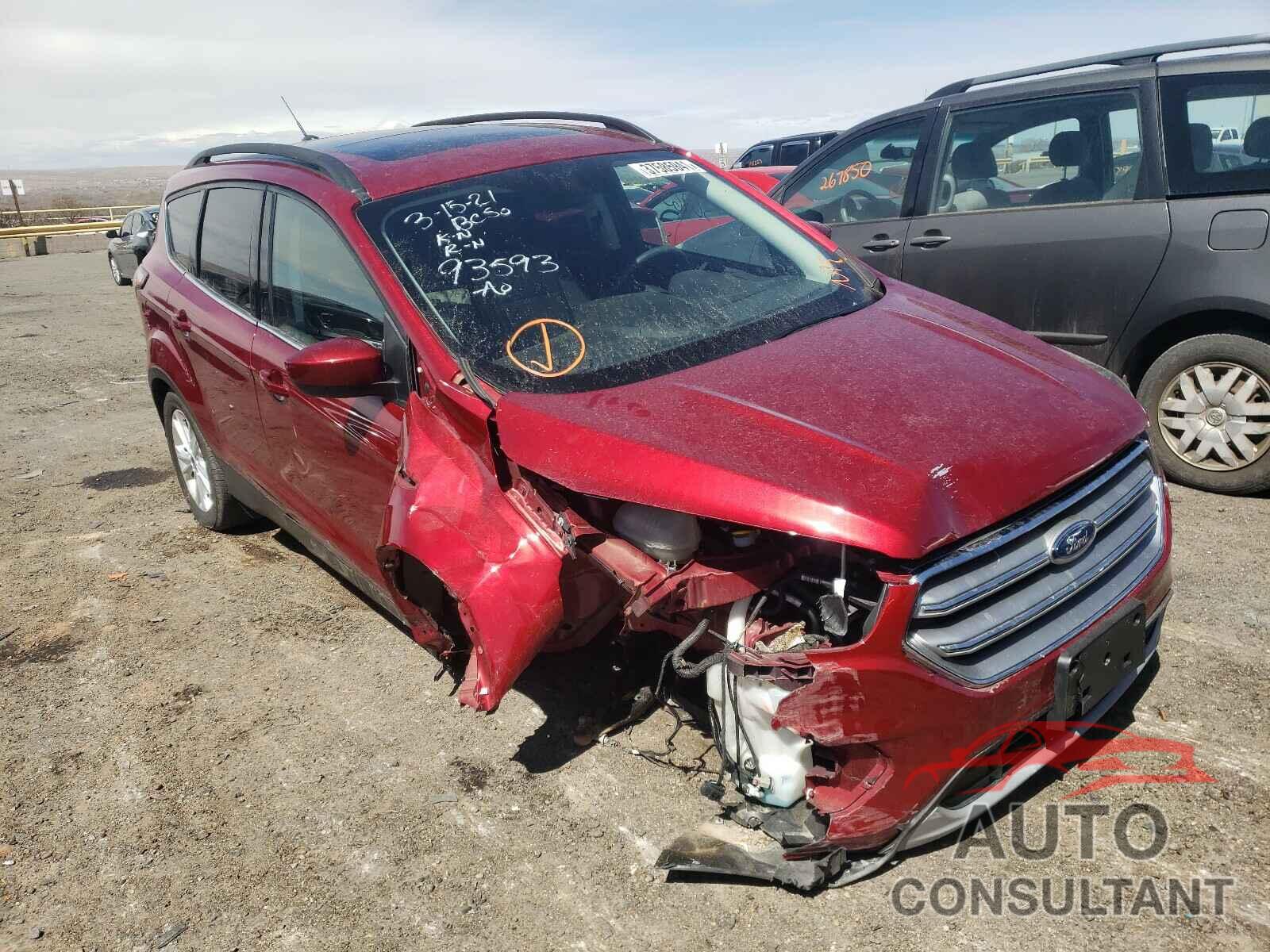 FORD ESCAPE 2017 - 1FMCU0GD0HUC08003