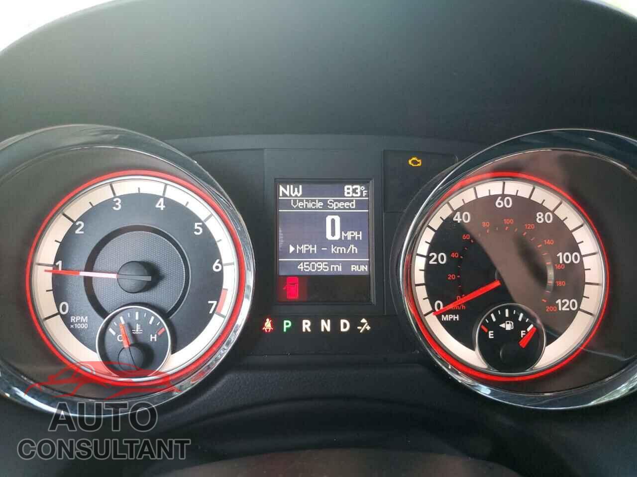 DODGE CARAVAN 2019 - 2C4RDGEG8KR536410