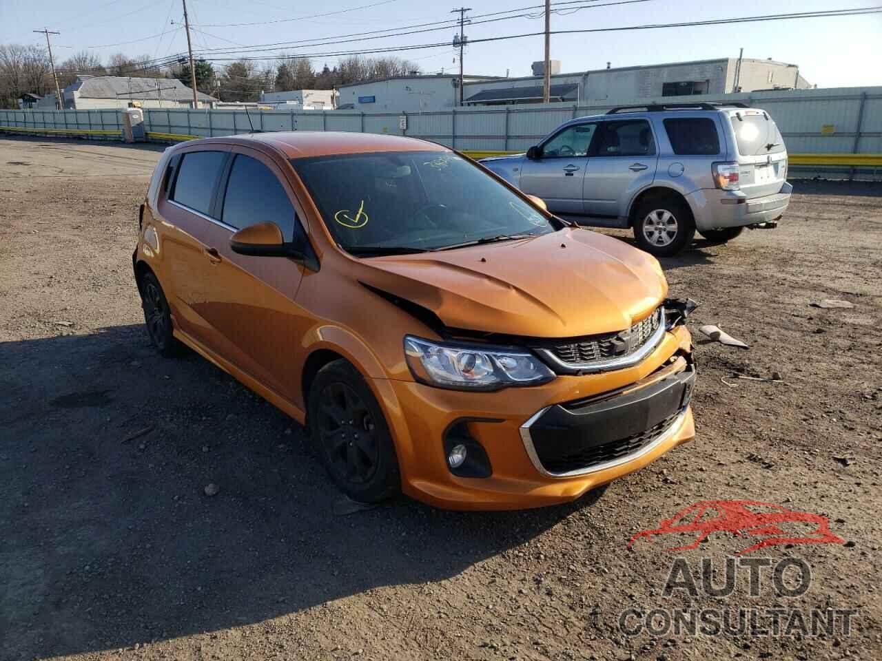 CHEVROLET SONIC 2017 - 1G1JD6SG3H4126758