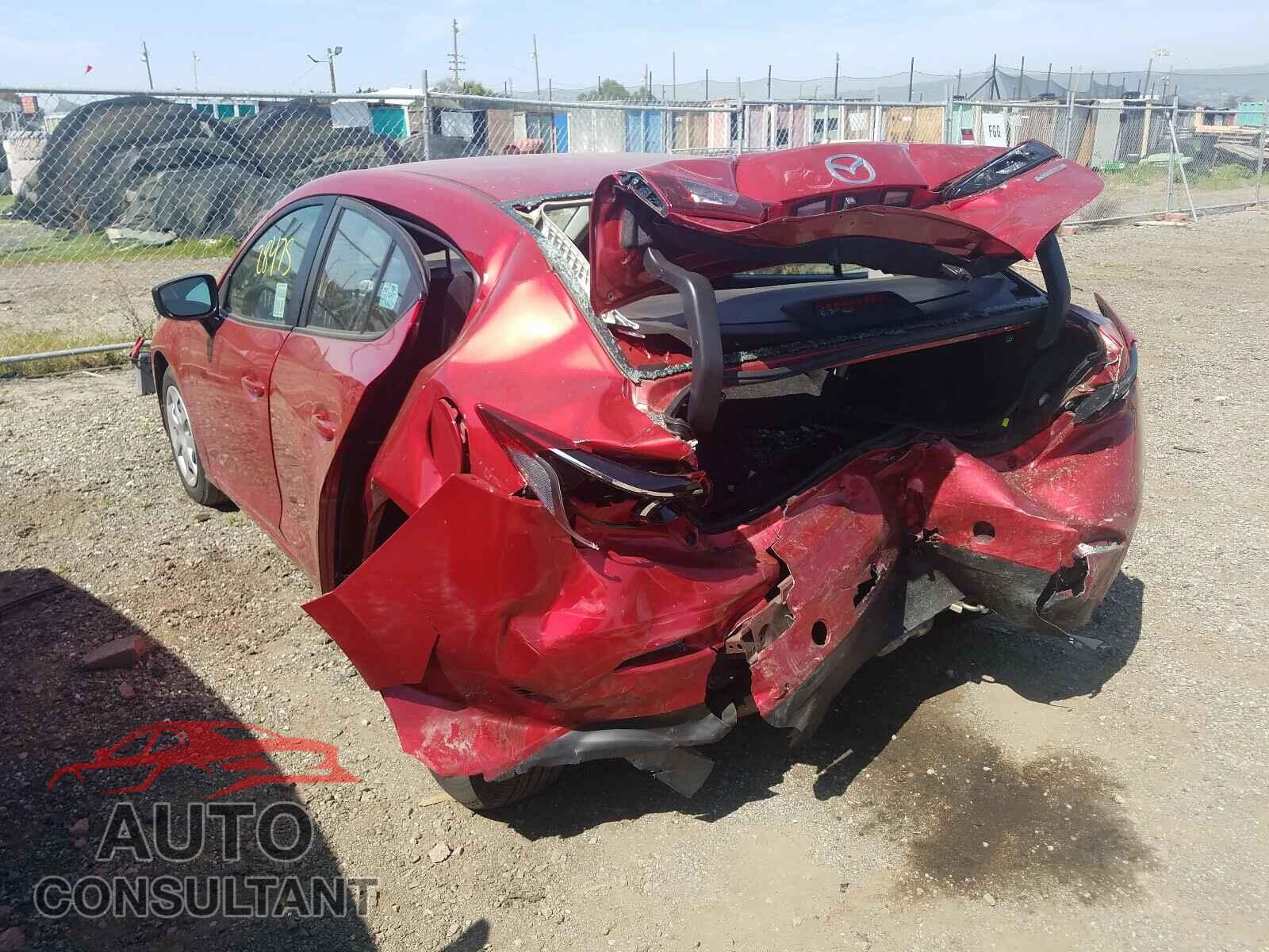 MAZDA 3 2017 - 3MZBN1U73HM100574