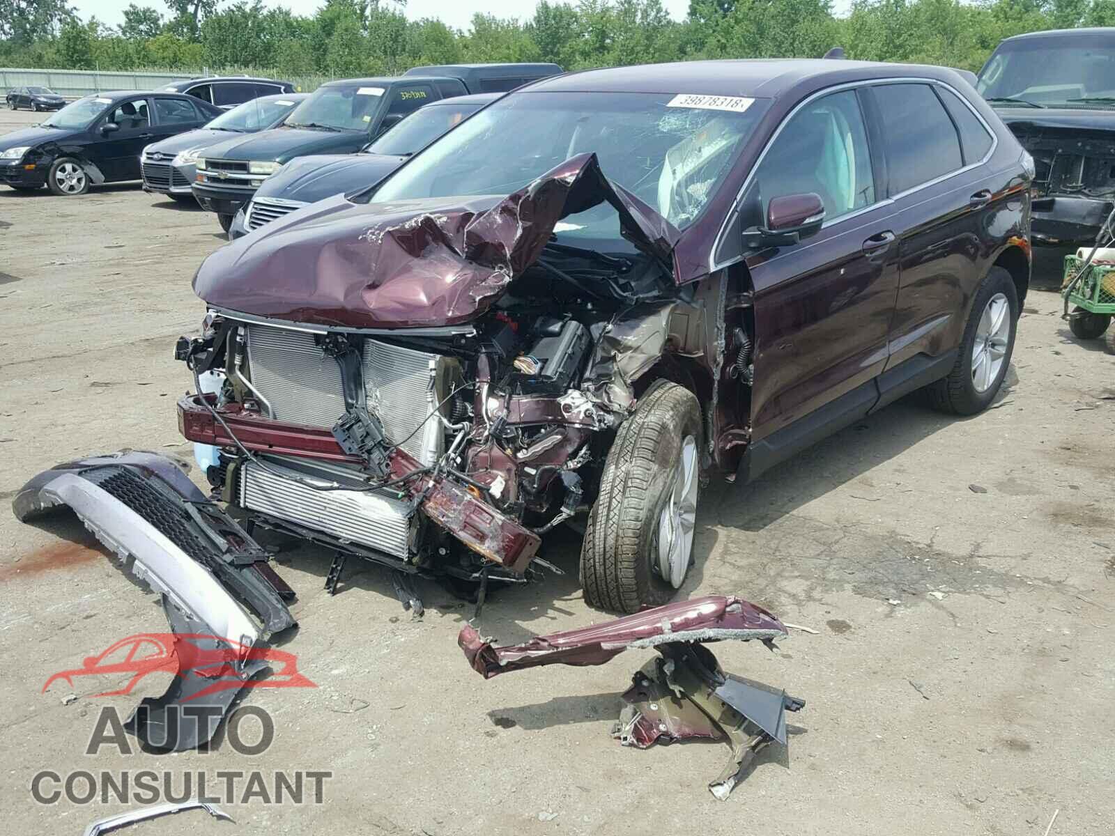 FORD EDGE SEL 2017 - 2FMPK4J95HBC61921