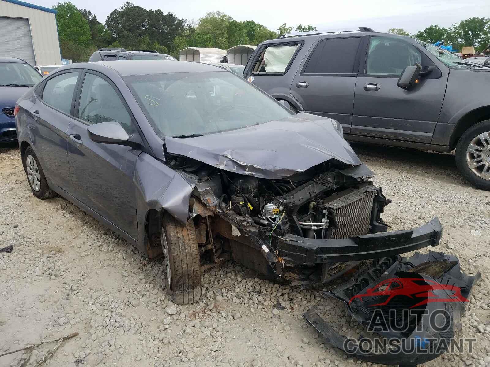 HYUNDAI ACCENT 2016 - KMHCT4AE0GU017644