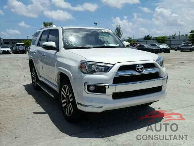 TOYOTA 4RUNNER 2016 - JTEBU5JR9G5283627