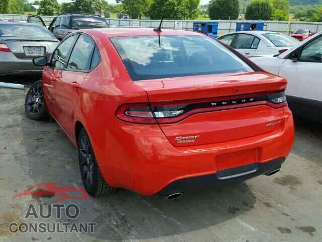 DODGE DART 2015 - 1C3CDFBB3FD410977