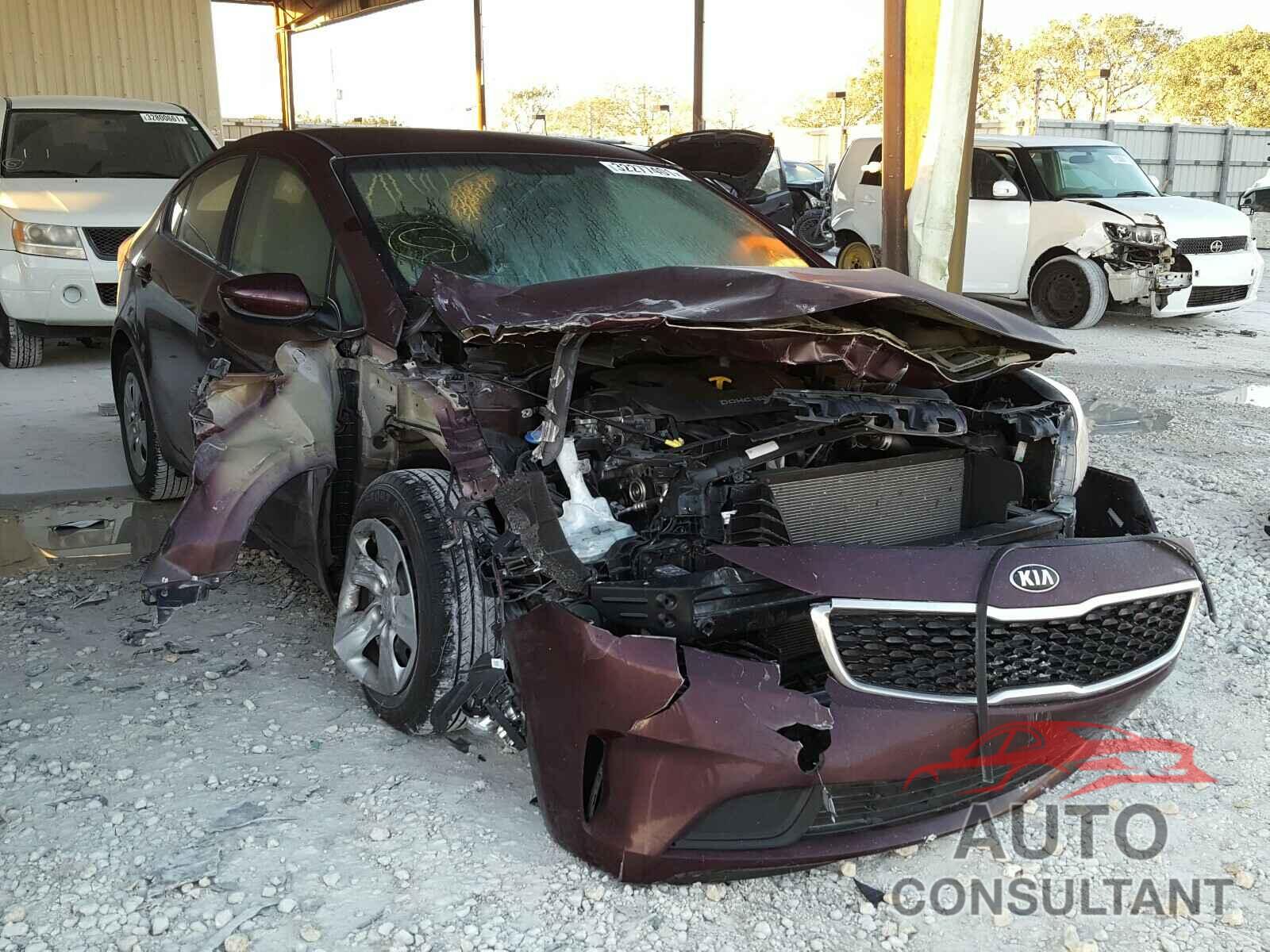 KIA FORTE 2017 - 3KPFK4A72HE099950