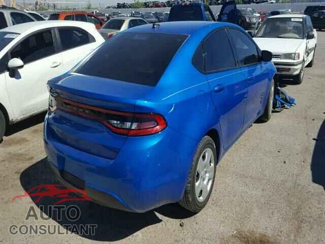 DODGE DART 2016 - 1C3CDFAA8GD531224