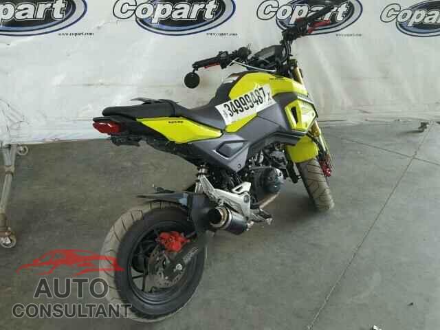 HONDA GROM 2017 - MLHJC6110H5203181