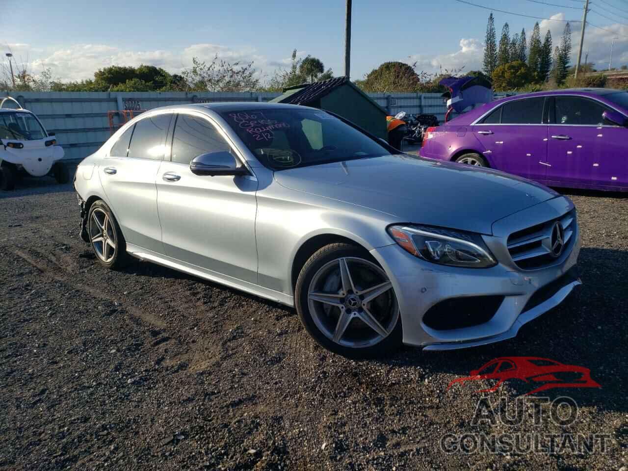 MERCEDES-BENZ C-CLASS 2017 - 55SWF4KB8HU211148