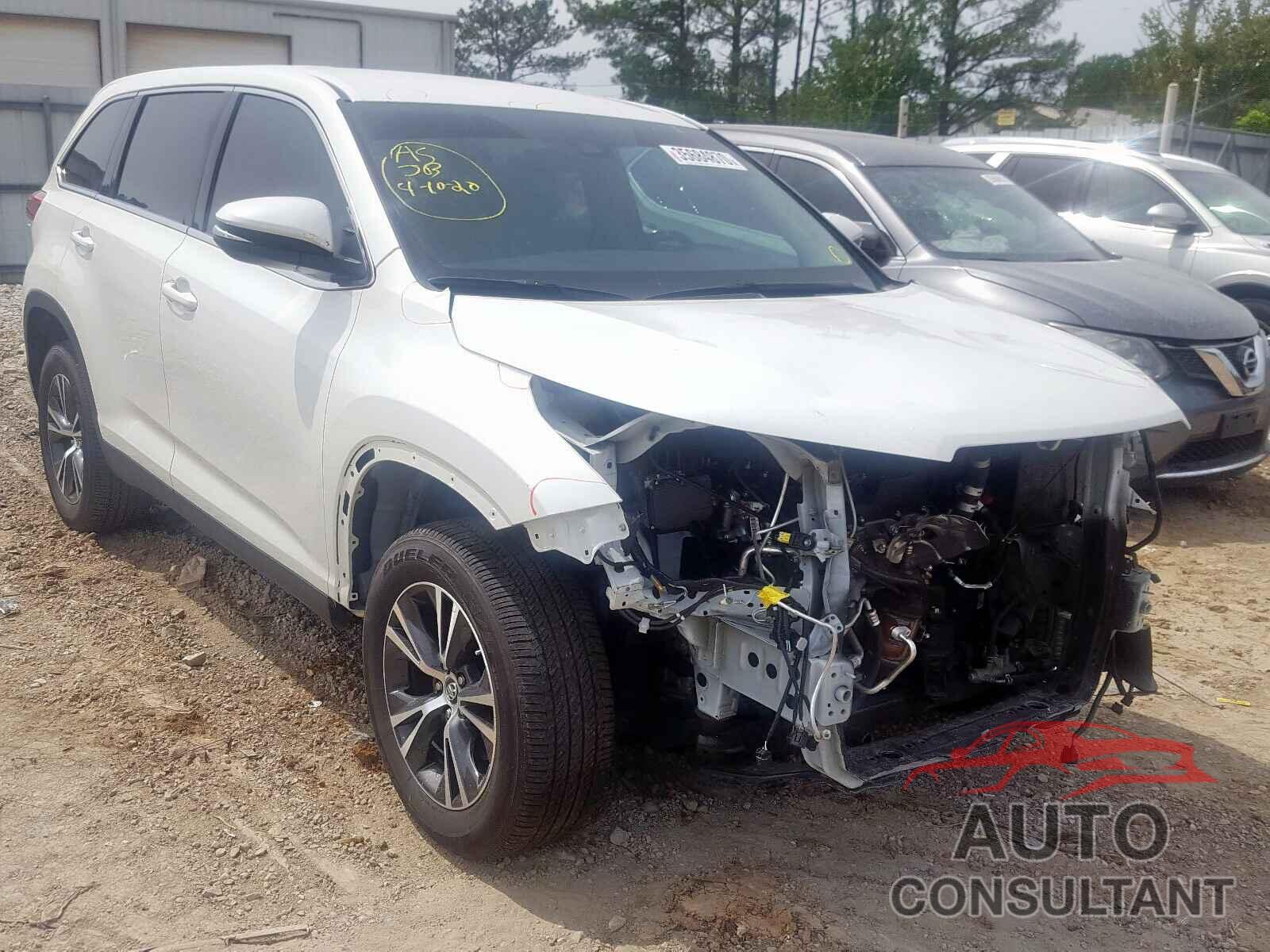 TOYOTA HIGHLANDER 2019 - 5TDZZRFH4KS351217